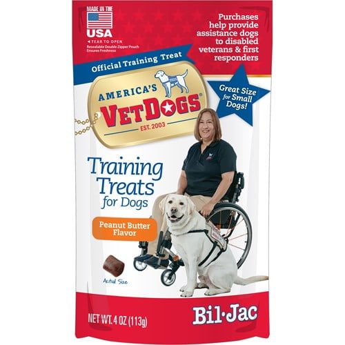 BilJac Peanut Butter & Chicken Flavor Soft and Moist Training Treat