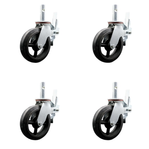 Bil-Jax 0026-762 Scaffold Swivel Caster Replacement Set - Service Caster Brand