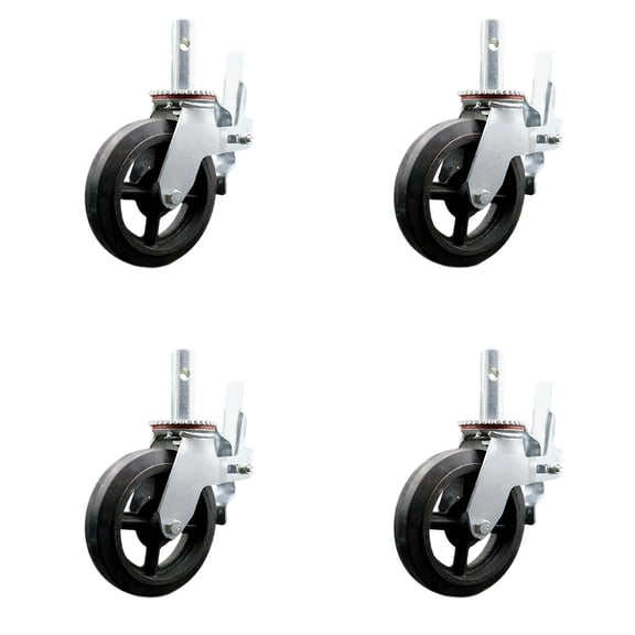 Bil-Jax 0026-762 Scaffold Swivel Caster Replacement Set - Service Caster Brand