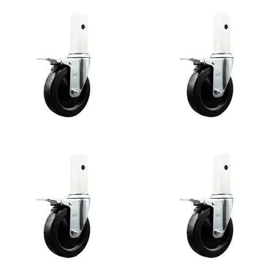 Bil-Jax 0026-835 0126835 Scaffold Caster Replacement Set - Service Caster Brand