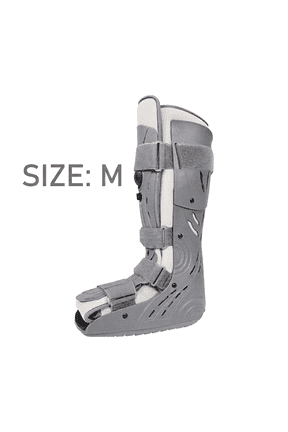 Bilateral Air Ankle Walking Boot  Premium Post-Surgical Orthosis with Rocker Bottom, Graduated Compression & Ventilated Shell