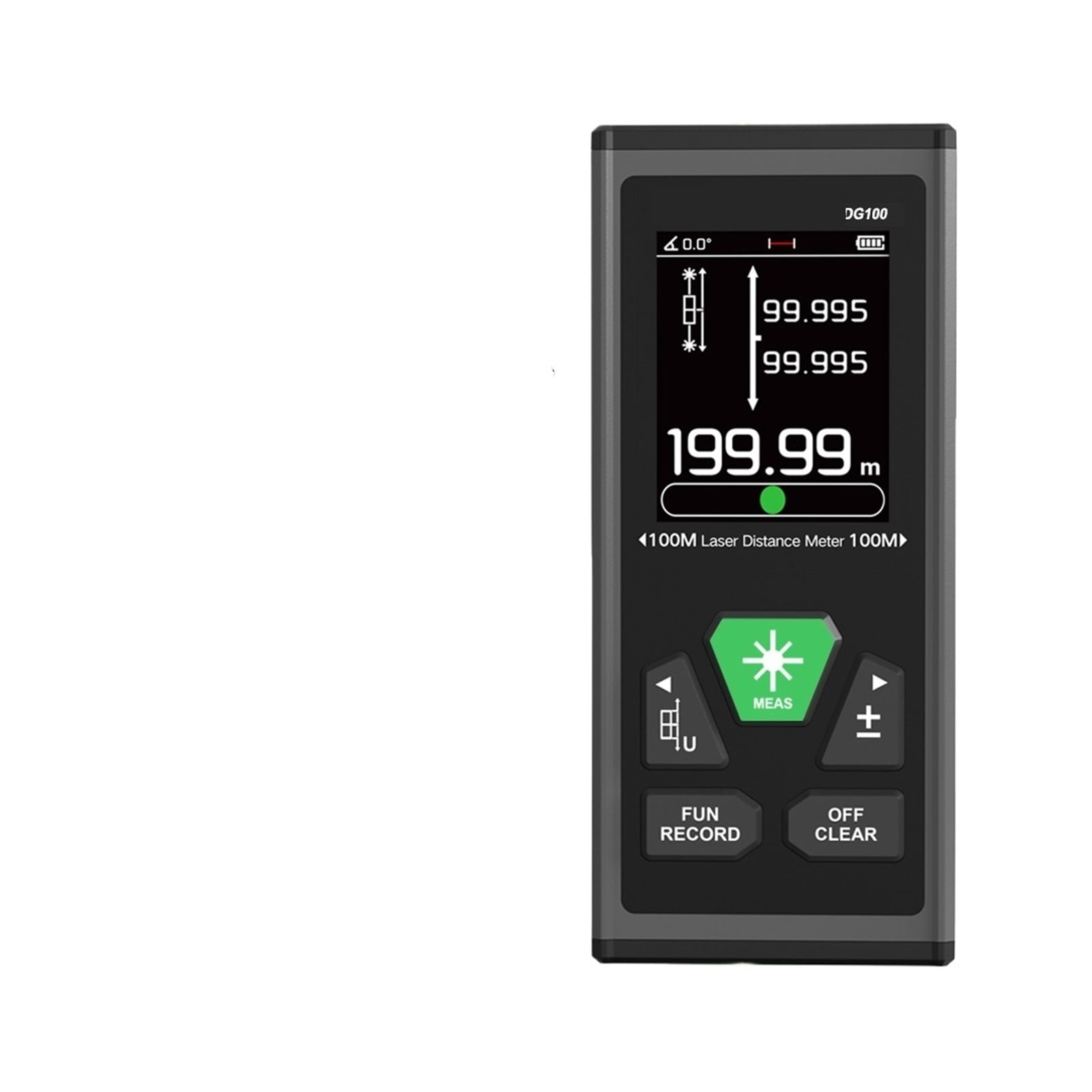 Bilateral Ranfinder 120M 200M Digital Recharable Distance Meter With Level Bubble,Built-in Lithium Battery Tool ,High Accuracy Position