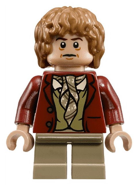Bilbo Baggins Hobbit Dark Red Coat LEGO Lord of the Rings