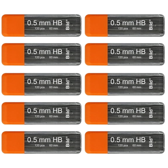 Bild 0.5 Lead Refills - 1,200 Total Mechanical Pencil HB #2 Leads