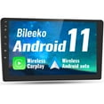 thumbnail image 1 of Bileeko Android Car Stereo Receiver 9/10 inch Touch Screen GPS Navigation WiFi Car Headunit Multimedia Player, 1 of 7