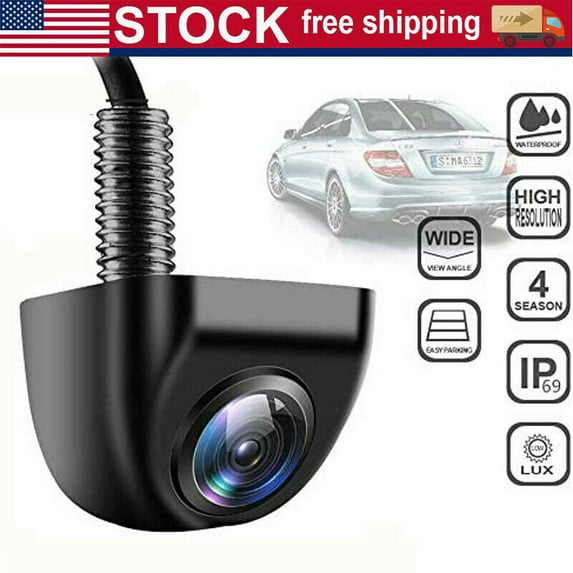 Bileeko Car Rear View Camera 170° HD Night Vision Reverse Backup Camera Parking Assistance for Car Truck MPV SUV RV