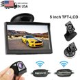 thumbnail image 1 of Bileeko Wireless Car Rear View Backup Reversing Camera Monitor 5" Night Vision Parking, 1 of 10