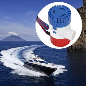 Bilge Pump, 750GPH 12V, 1 Pack, Suitable for Yacht RV Submersible DC Water Supply