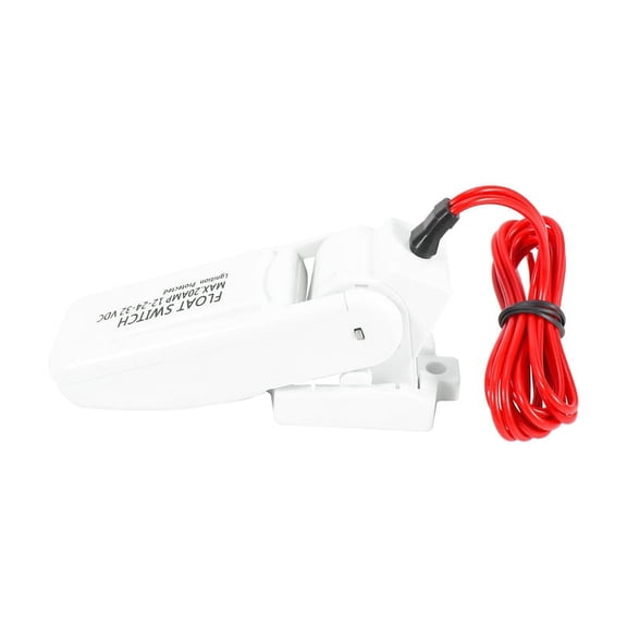 Bilge Pump Float Switch Automatic 12V 24V 32V for Boat Yacht Marine Water Pump Auto On Off with 28 Inch Wire Cable-