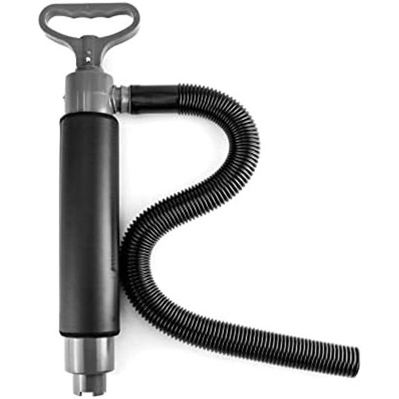 Bilge Pump with Reversible Hose, Manual Bilge Pump, Hand Water Pump, Portable Kayak Hand Water Pumps with Reversible Hose, for Emergency Dewatering On Small Boat, Canoe or Dinghy, 15.5"