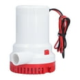 Bilge Pumps Multifunctional Low Noise Submersible Bilge Water Pump for Boat PondsDC 12V 1500GPH