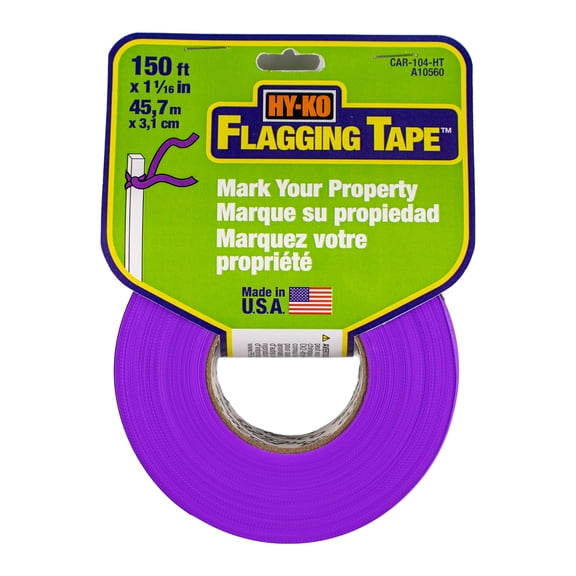 150' Purple Flagging Tape