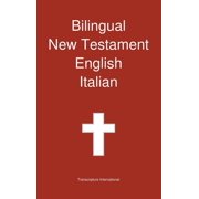 Bilingual New Testament, English - Italian, Hardcover