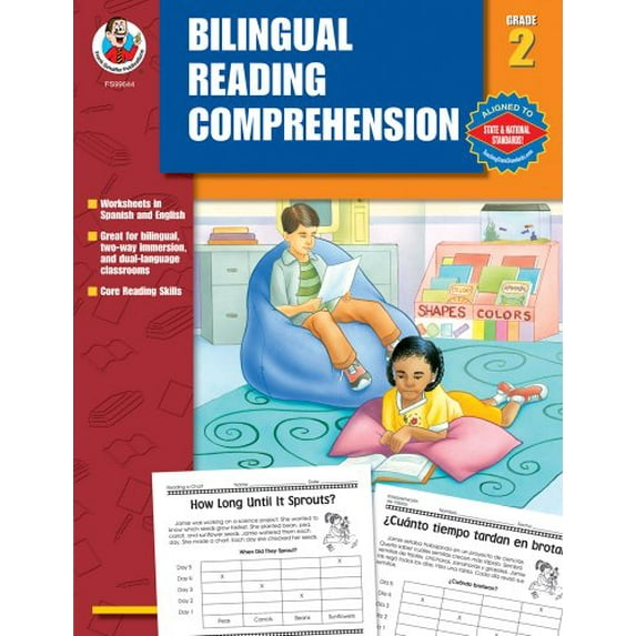 Pre-Owned Bilingual Reading Comprehension, Grade 2 (Paperback) 0768234220 9780768234220