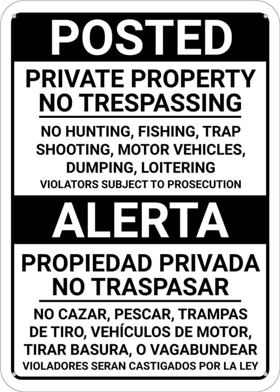Entrance In Rear Sign Outdoor Signs Aluminum
