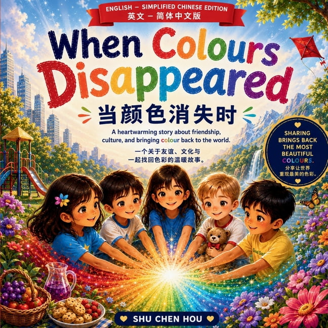 Bilingual Stories for Growing Minds  When Colours Disappeared 当颜色消失时: 英文・简体È, (Paperback)