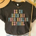 thumbnail image 1 of Bilingual Teacher Shirt Maestra Shirt Espaã±Ol Spanish Teacher Shirt Dual Language Shirt Unisex S-5XL Hot Trending Shirt, Vintage Birthday Gift, 1 of 2