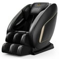 thumbnail image 1 of Massage Chair Zero Gravity Full Body Airbag, Massage Chair with Bluetooth Connection and Speaker, Full Body Air Pressure Massage Chair for Home and Office, Black, 1 of 7