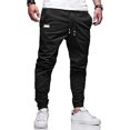 thumbnail image 1 of Bilitry Men Joggers Chino Cargo Pants Hiking Outdoor Recreation Pants Twill Fitness Track Jogging Pants Casual Cotton Pants, 1 of 1