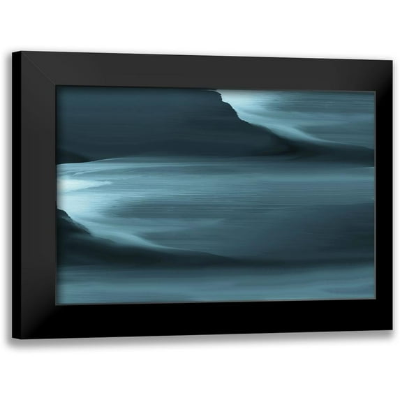 Biljana Gaon, Sara 24x17 Black Modern Framed Museum Art Print Titled - A Crash Of Sorrow