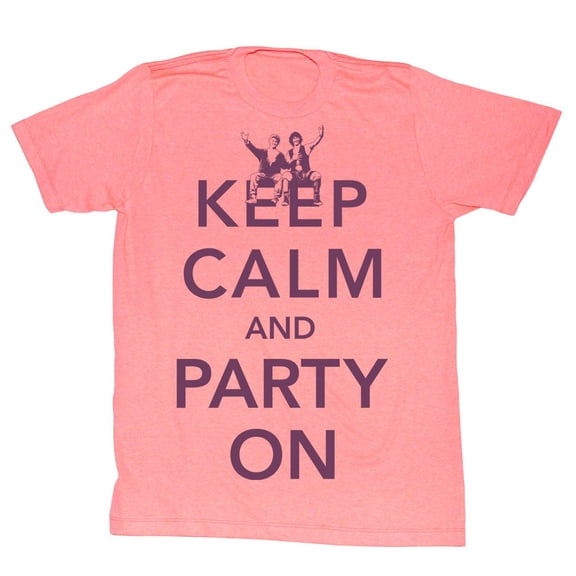 Bill And Ted Movies Party Adult Short Sleeve T Shirt