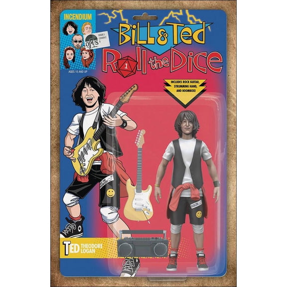 Bill And Ted Roll the Dice #1C VF ; Opus Comic Book