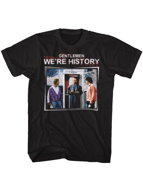 Bill And Ted Were History Color Movie Shirt