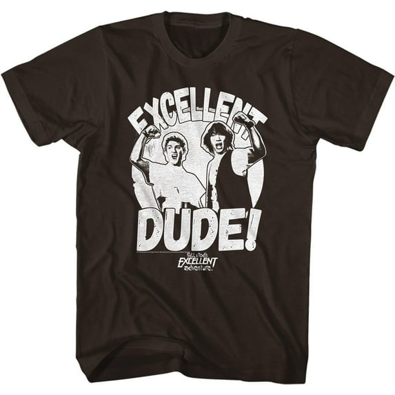 Bill And Ted Whitedudes Dark Chocolate Adult T-Shirt 5Xl