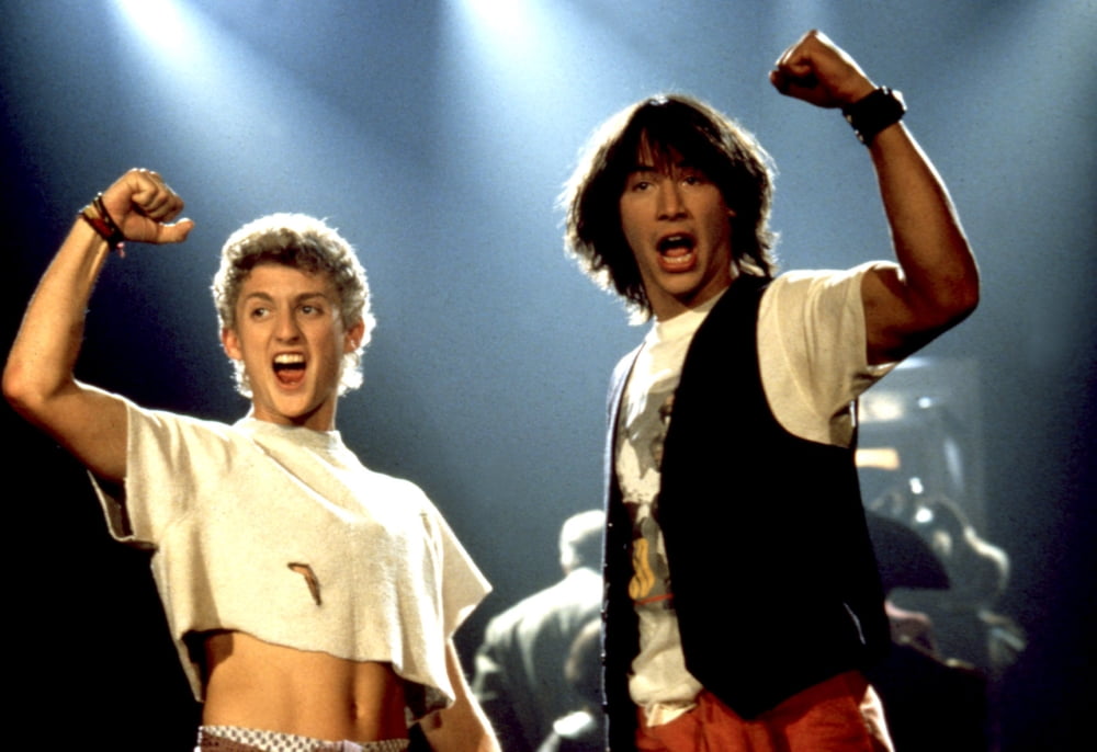 Bill And TedS Excellent Adventure Canvas Art - (20 x 16)