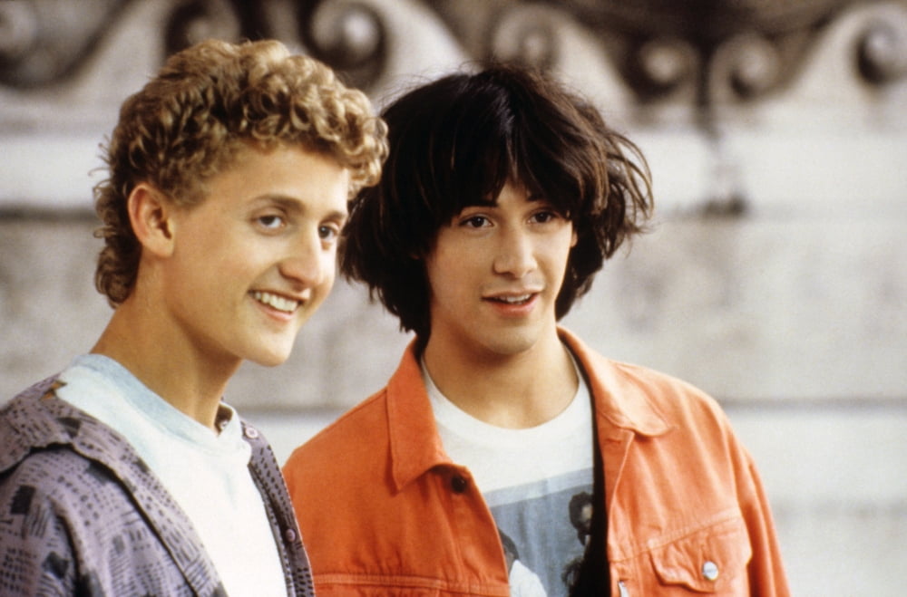Bill And TedS Excellent Adventure Canvas Art -  (20 x 16)