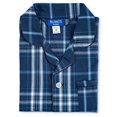 thumbnail image 1 of Bill Baileys Sleepwear Men's Broadcloth Woven Pajama Set (X-Large, Grey Blue Plaid), 1 of 4
