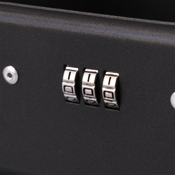 Bill Box Cashier Box Metal Black 1Pack