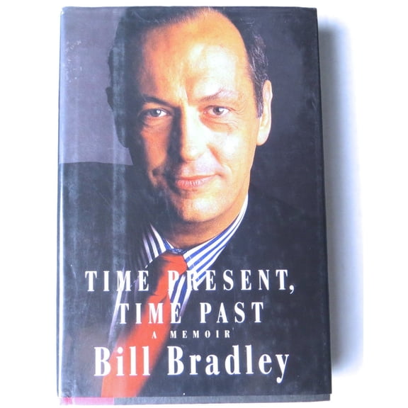 Bill Bradley Signed Autograph Hardcover Book Time Present, Time Past JSA HH36228