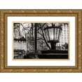 thumbnail image 1 of Bill Carson Photography 18x13 Gold Ornate Wood Framed with Double Matting Museum Art Print Titled - Subway Corner, 1 of 4