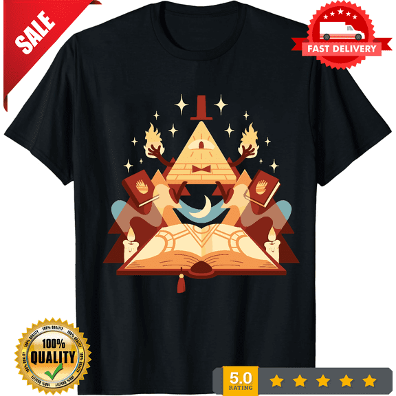 Bill Cipher Gravity Falls T-Shirt, Men's Women's Sizes (, LIMITED EDITION-TH63206