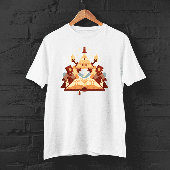Bill Cipher Gravity Falls T-Shirt, Men's Women's Sizes (