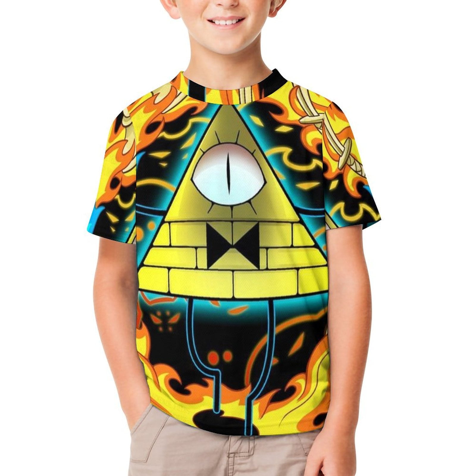 Bill Cipher T Shirts For Boys Girls Kids 3D Print Short Sleeve Unisex Bill Cipher T Shirts For Boys Girls Kids 3D Print Short Sleeve Unisex Crew Neck Tee Shirts For Youth 236f8fae 8099 4c6d B8a4 