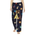 thumbnail image 1 of Bill Cipher Women's Pajama Pants Comfy Casual Loose Sleep Bottoms Pants Drawstring Wide Leg Long Lounge Pants, 1 of 8