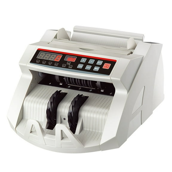Bill Counter, Money Machine Currency Counterfeit Cash Quick Identify With LED Display Dollar Euro Pound Middle East Multi-national Currency ,Security Protection