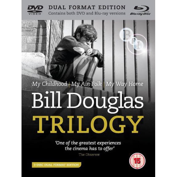 Bill Douglas Trilogy ( My Childhood / My Ain Folk / My Way Home ) (Blu-Ray & DVD Combo) [ Blu-Ray, Reg.A/B/C Import - United Kingdom ]