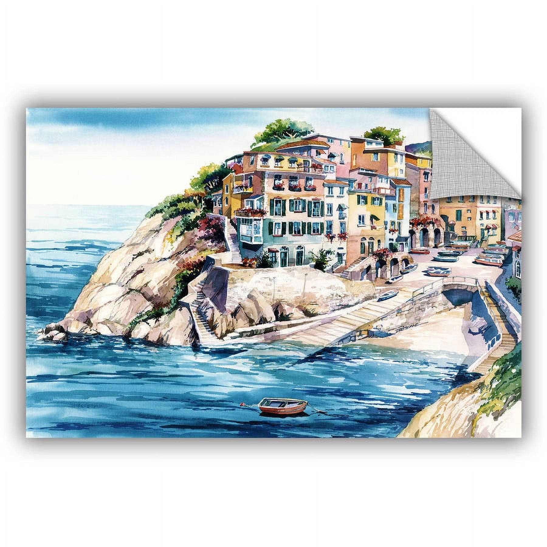 Bill Drysdale "Cinque Terra" Art Appeals Removable Wall Art