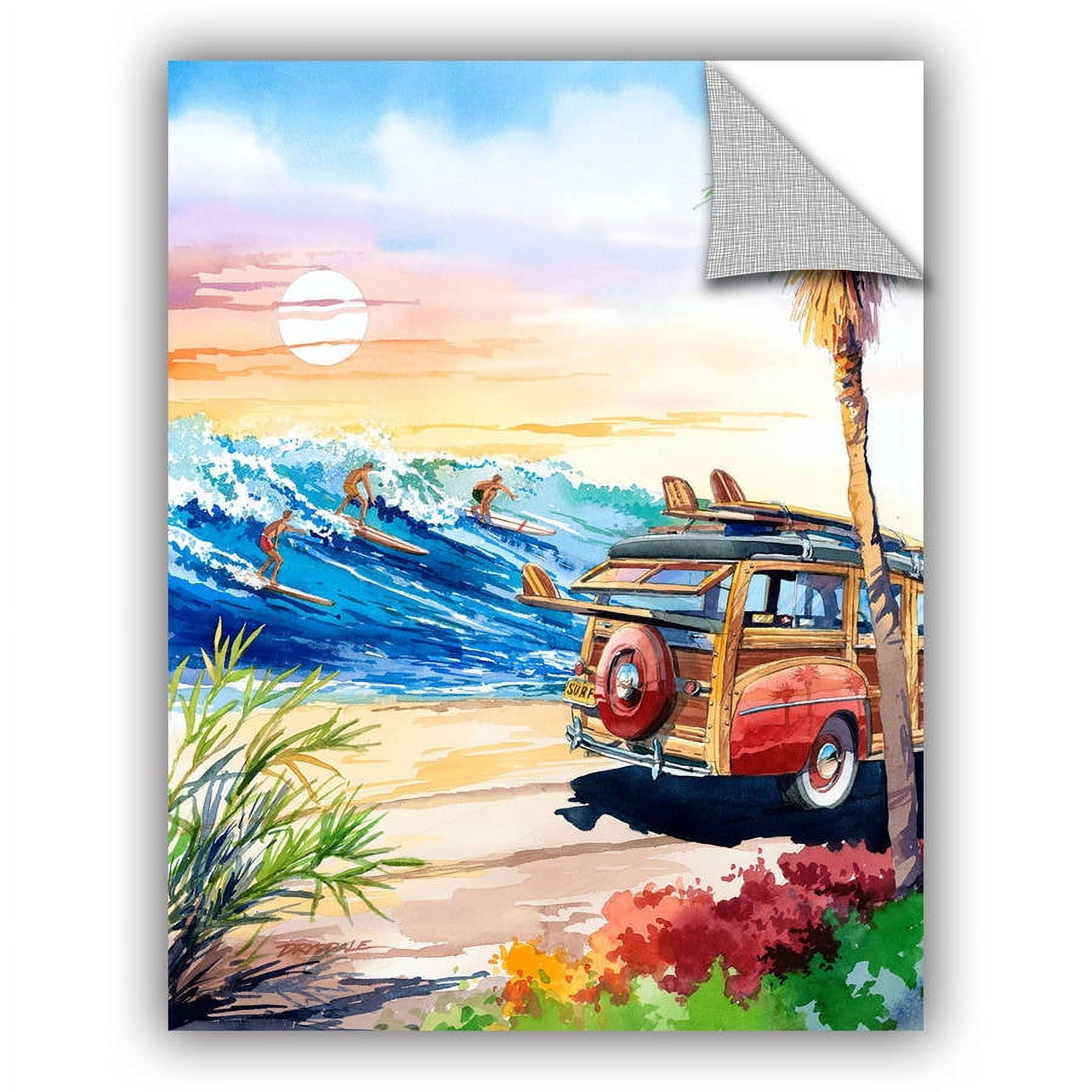 Bill Drysdale "Endless Summer" Art Appeals Removable Wall Art