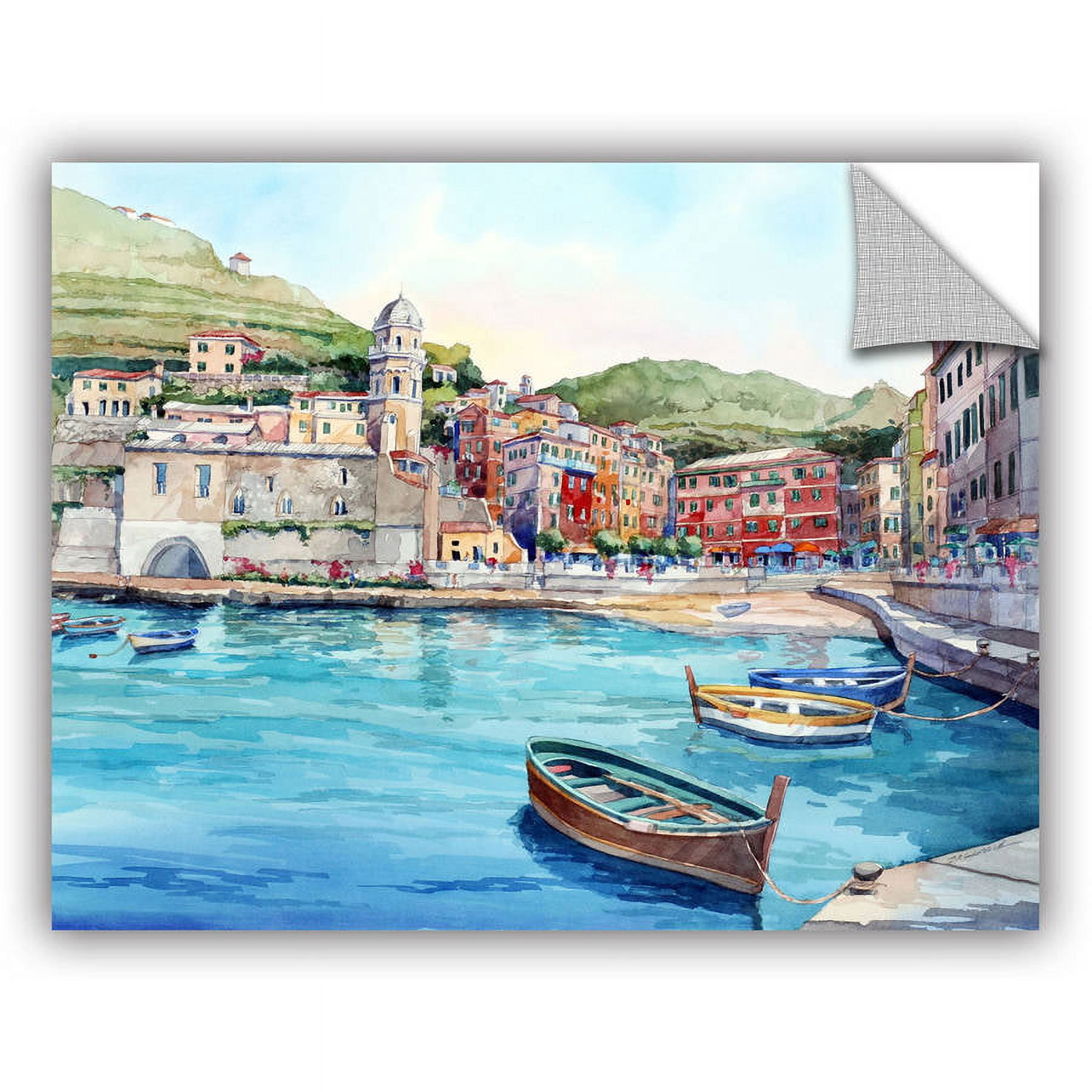 Bill Drysdale "Vernazza" Art Appeals Removable Wall Art