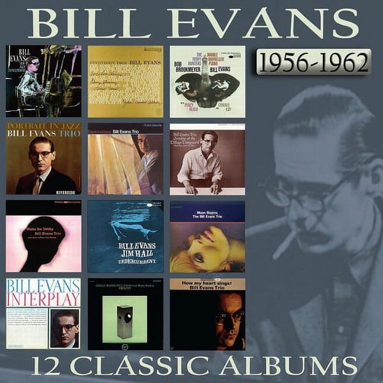 Bill Evans - 12 Classic Albums: 1956-62, Miles Davis Records, Jazz