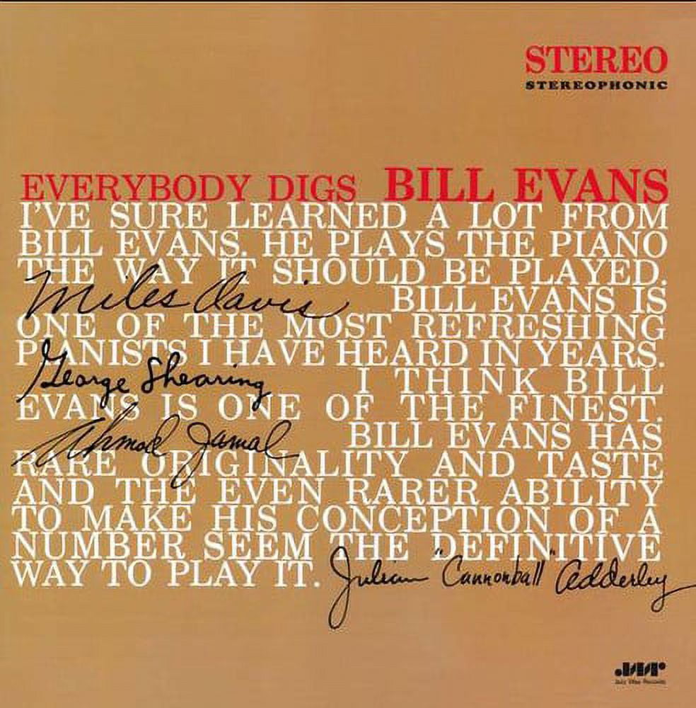Bill Evans - Everybody Digs Bill Evans - Music & Performance - Vinyl