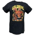 thumbnail image 1 of Bill Goldberg Double Pose Signature Mens Black T-shirt, 1 of 4