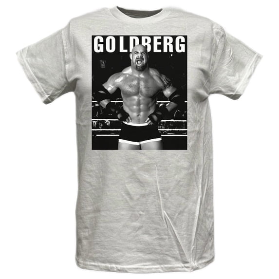 Bill Goldberg In Ring Mens White T-shirt 5XL