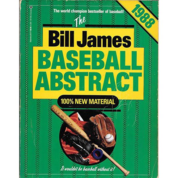 Pre-Owned Bill James Baseball Abstract, 1988 (Paperback) 0345351711 9780345351715