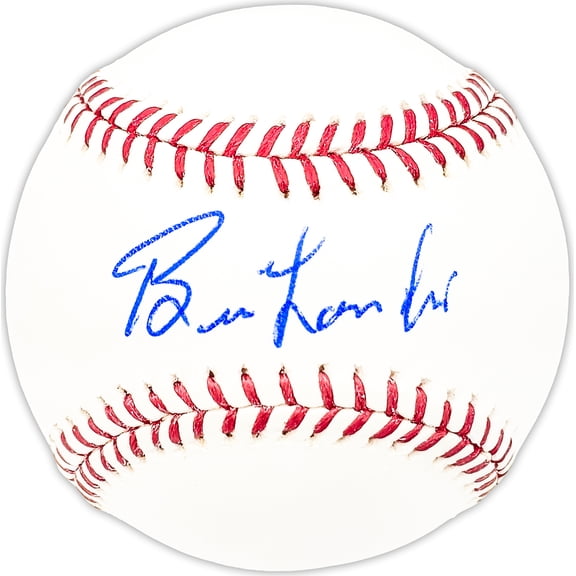 Bill Landis Autographed Official MLB Baseball Boston Red Sox Beckett BAS QR #BM25378