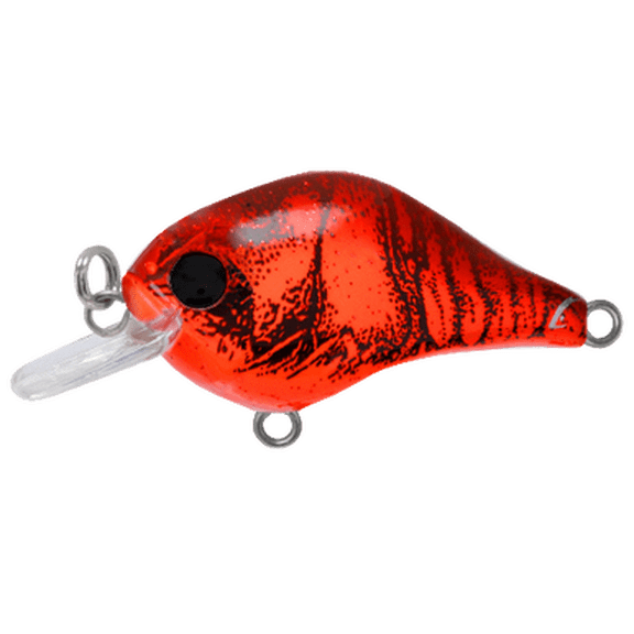 Bill Lewis Gnat, 1/8 oz. 1.5" Red Glitter Craw
